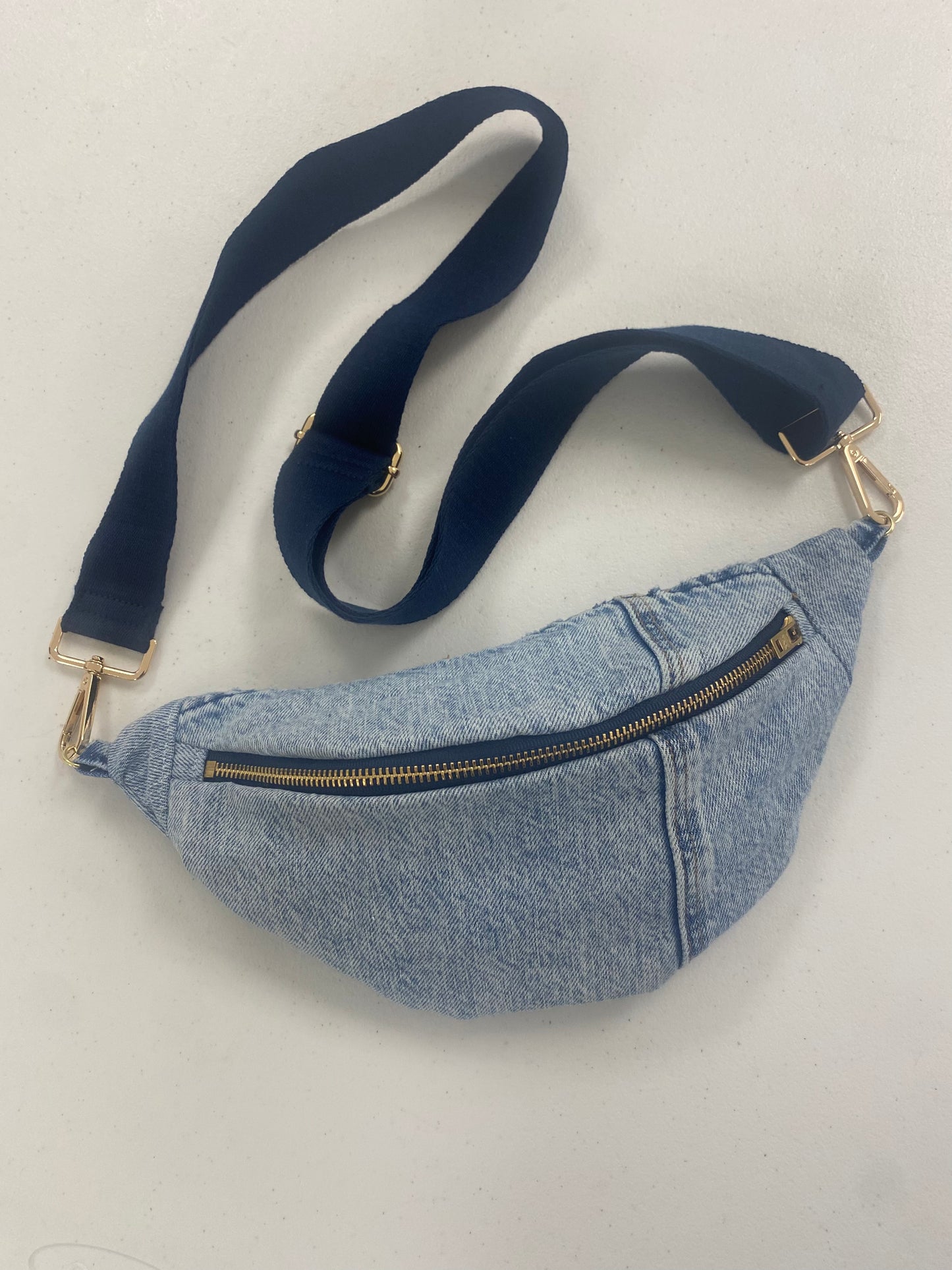 Retro Denim Bumbag